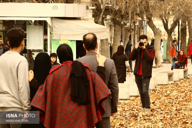 گزارش تصویری/ گذرپاییزی؛ خیابان بوعلی