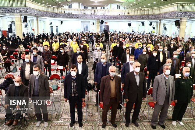 /گزارش تصویری/ یادواره شهدای اصناف همدان با حضور وزیر صمت