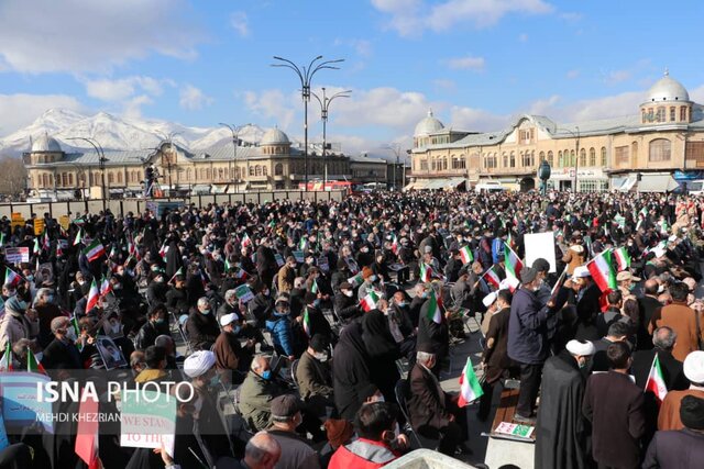 /گزارش تصویری/ 9 دی همدان