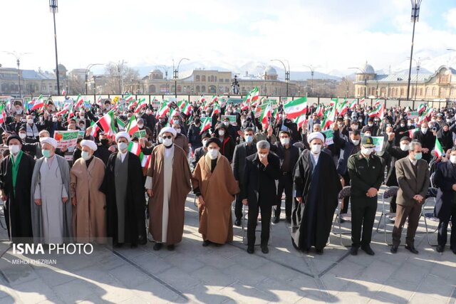/گزارش تصویری/ 9 دی همدان
