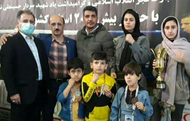 درخشش ورزشکاران ملایری در مسابقات قهرمانی کیک بوکسینگ کشور