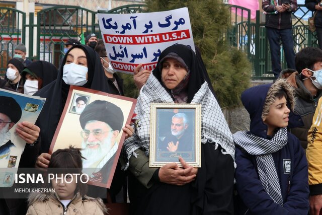 گزارش تصویری؛ حضور پرشور مردم همدان در راهپیمایی خودرویی ۲۲ بهمن