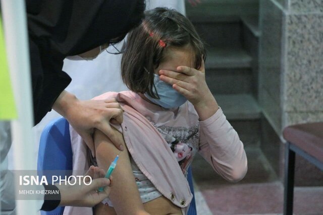 واکسیناسیون کودکان در همدان