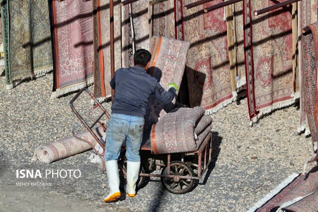 /گزارش تصویری/ قالیشویی در آستانه سال جدید