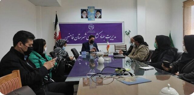 تجهیز ۹۸ درصد اراضی فامنین به سیستمهای نوین بارانی