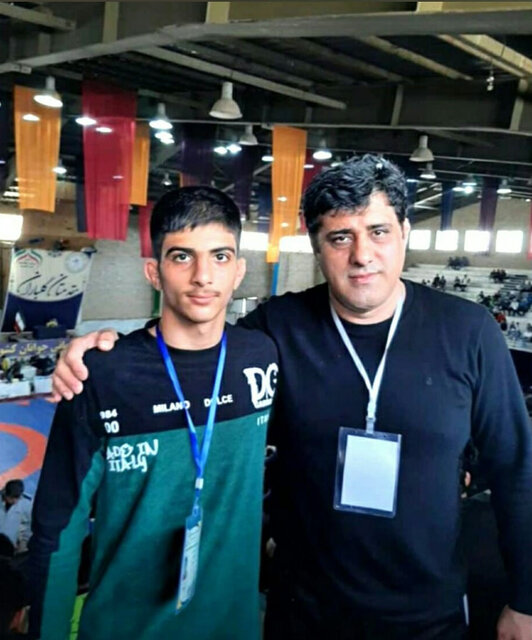 نائب قهرمانی مسابقات کشتی جوانان کشور از آن ورزشکار ملایری