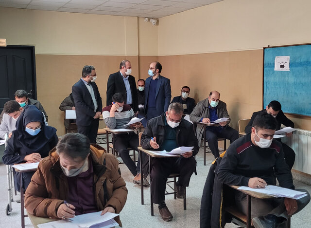 آزمون تبدیل وضعیت کارکنان شهرداری‌های استان همدان برگزار شد