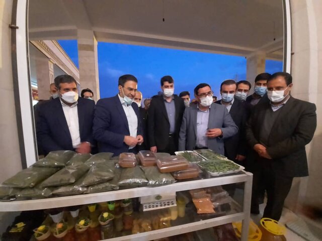 افتتاح بازارچه عرضه مستقیم محصولات در ملایر