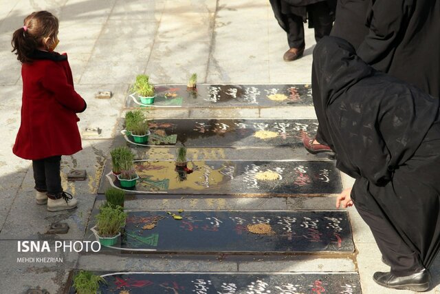 /گزارش تصویری/ باغ بهشت همدان در پنجشنبه آخر سال