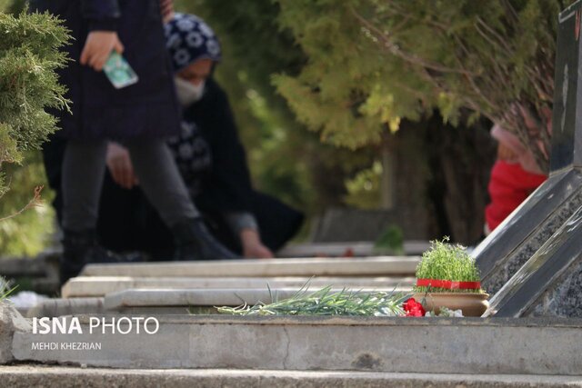 /گزارش تصویری/ باغ بهشت همدان در پنجشنبه آخر سال