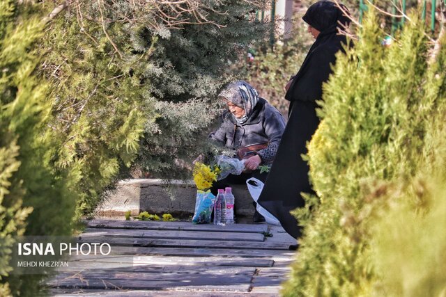 /گزارش تصویری/ باغ بهشت همدان در پنجشنبه آخر سال