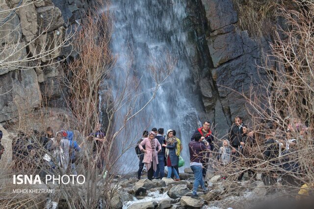 گزارش تصویری؛ مسافران نوروزی در گنجنامه