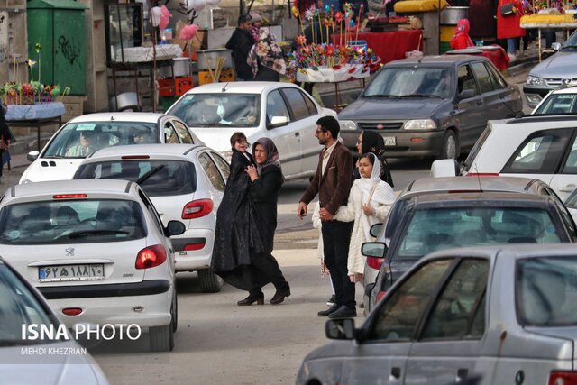 گزارش تصویری؛ مسافران نوروزی در گنجنامه