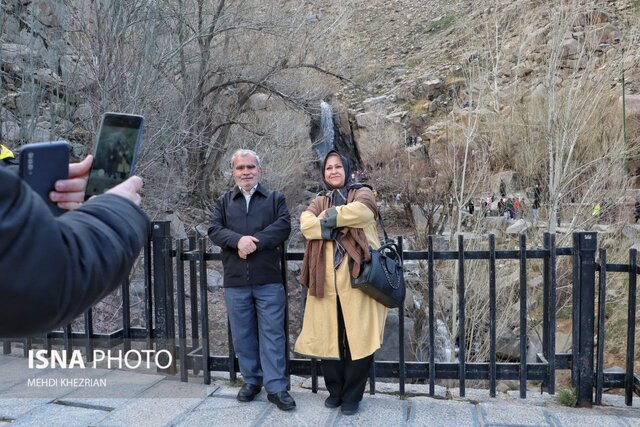 گزارش تصویری؛ مسافران نوروزی در گنجنامه