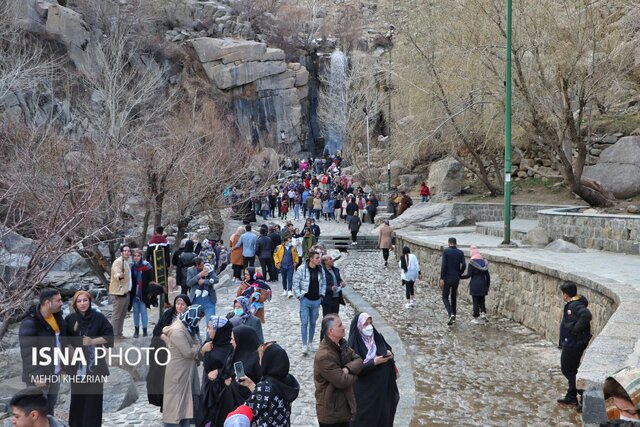 گزارش تصویری؛ مسافران نوروزی در گنجنامه