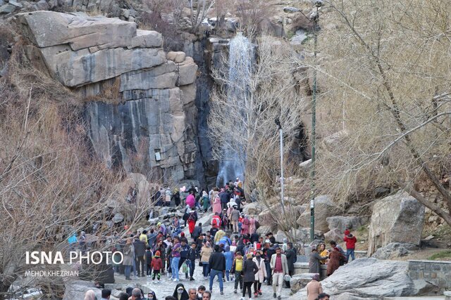 گزارش تصویری؛ مسافران نوروزی در گنجنامه