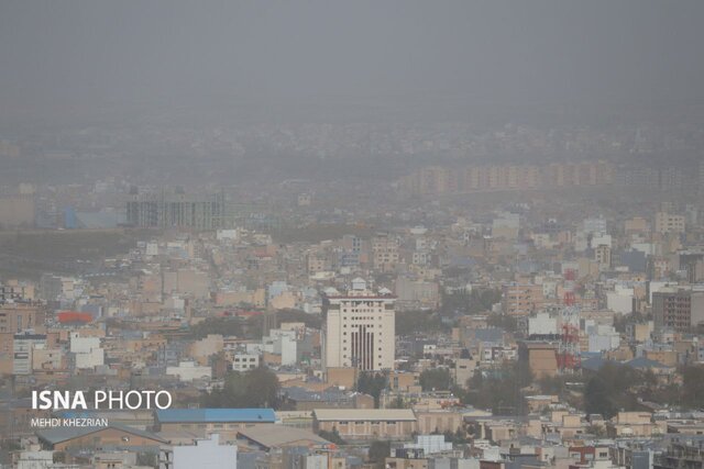 /گزارش تصویری/همدانِ غبارآلود!