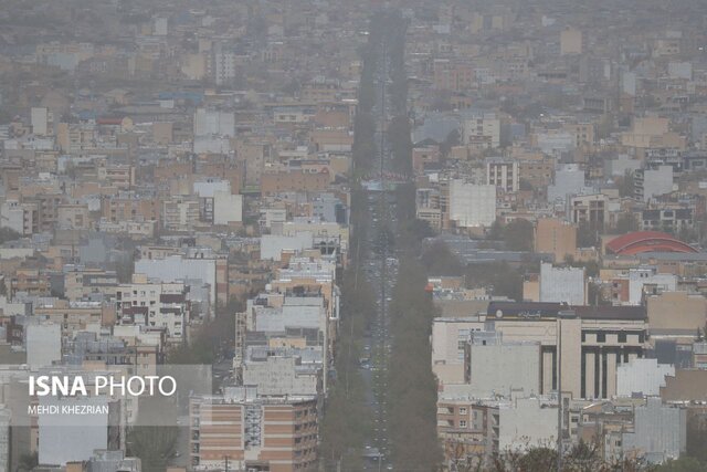 /گزارش تصویری/همدانِ غبارآلود!