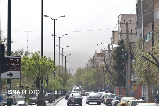 /گزارش تصویری/همدانِ غبارآلود!