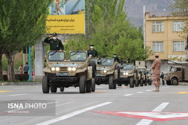 /گزارش تصویری/ رژه روز ارتش در همدان