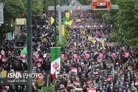 /گزارش تصویری/ راهپیمایی روز قدس در همدان