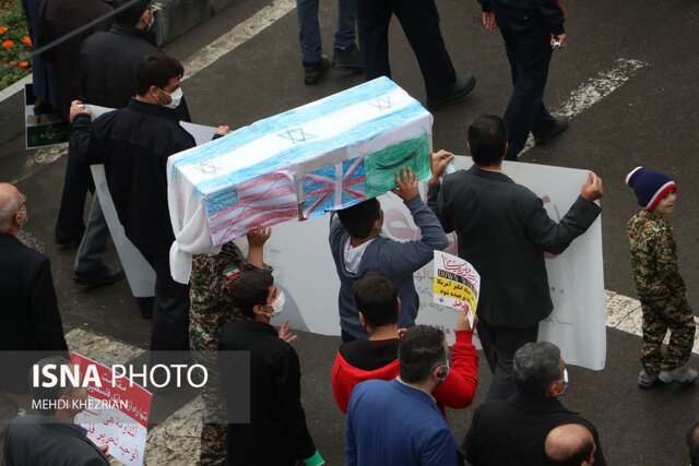 /گزارش تصویری/ راهپیمایی روز قدس در همدان