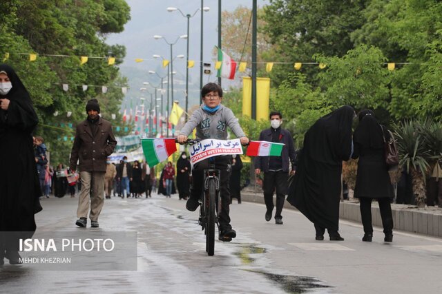 /گزارش تصویری/ راهپیمایی روز قدس در همدان