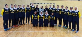 افتخار آفرینی دختران هندبالیست ملایری در لیگ برتر هندبال کشور