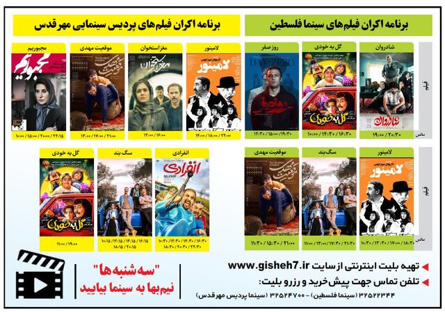 استقبال همدانی‌ها از سینما بیشتر شده است 