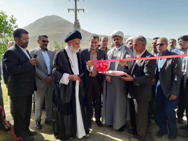 واحد دامداری ۳۲۶ راسی در بخش خزل نهاوند به بهره‌برداری رسید 