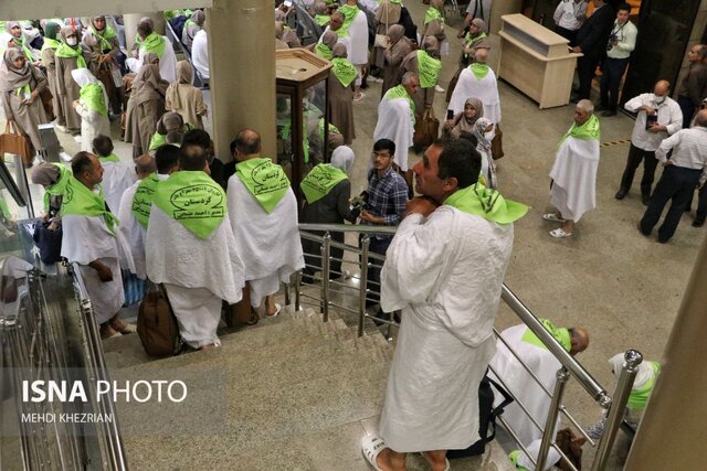 /گزارش تصویری/ اعزام نخستین گروه حجاج از فرودگاه همدان