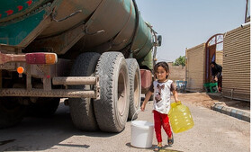 شکستگی خط آب در محدوده شهر یزد است/خط انتقال آب استان در مدار بهره برداری است