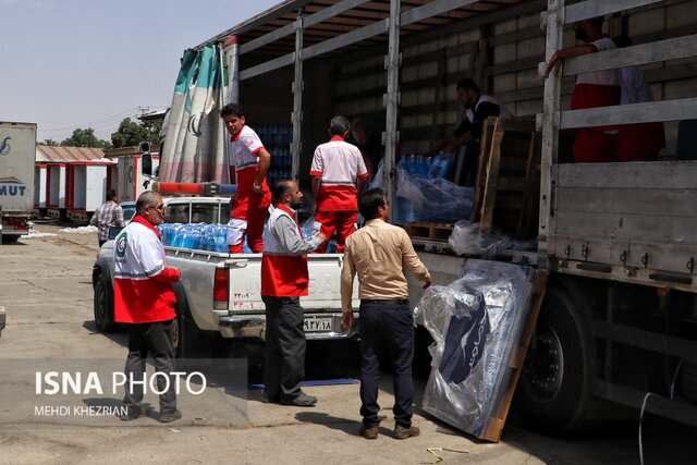 همدانیها به دستان هلالاحمر چشم دوختند