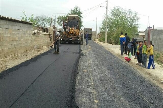 انجام عملیات زیرسازی و آسفالت در ۲۶۳ روستای خراسان شمالی