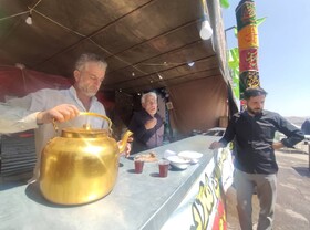 فعالیت موکب فاطمه الزهرای ملایر یک هفته پس از اربعین ادامه دارد