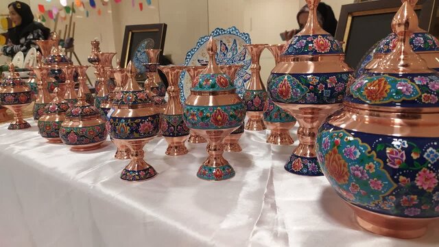 افتتاح نمایشگاه یلدای مهر در ملایر