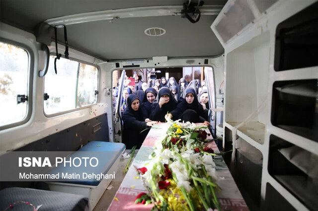 حضور شهدای گمنام در ۴ دانشگاه شهر همدان