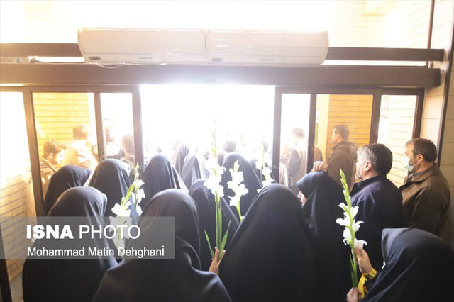 حضور شهدای گمنام در ۴ دانشگاه شهر همدان