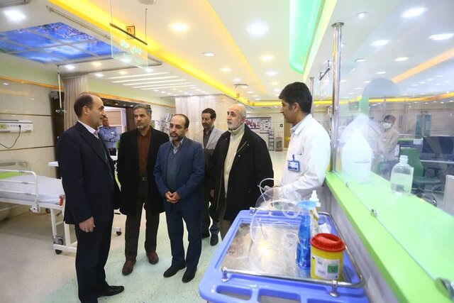 بازدید شبانه و سرزده سرپرست فرمانداری همدان از بیمارستانها