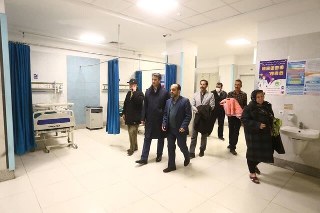 بازدید شبانه و سرزده سرپرست فرمانداری همدان از بیمارستانها