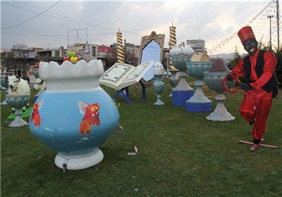 عکس تزئینی است بیش از ۵۰ المان نوروزی در ملایر نصب میشود