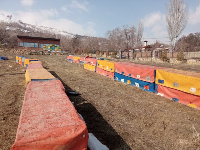 تنها زنبورستان بدون کوچ در همدان