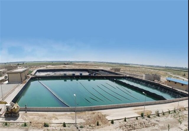 عکس تزیینی است فاضلاب شرکت خشکبار تعاونی روستایی باغداران ملایر تصفیه میشود