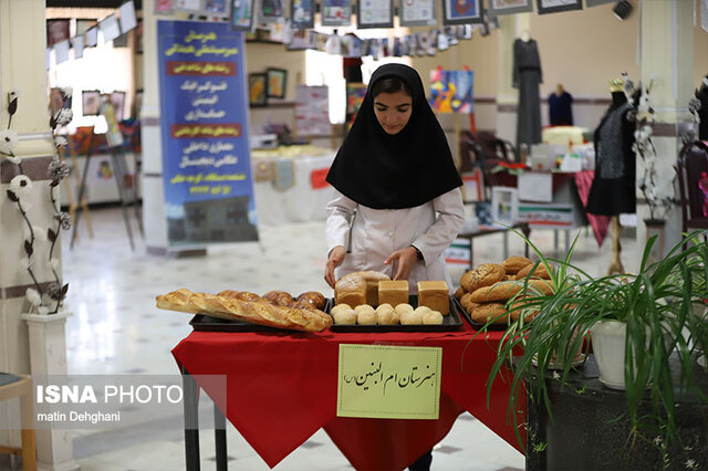 از تولید گیاهان دارویی تا پخت نان در هنرستانهای همدان