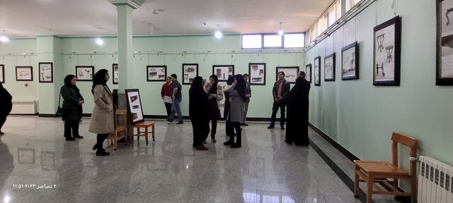 برپایی نمایشگاه طراحی سهبُعدی مبلمان منبت برای نخستینبار در ملایر