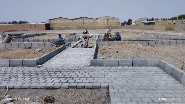 اتمام عملیات احداث بوستان جدید کوی شهید زرینی ملایر