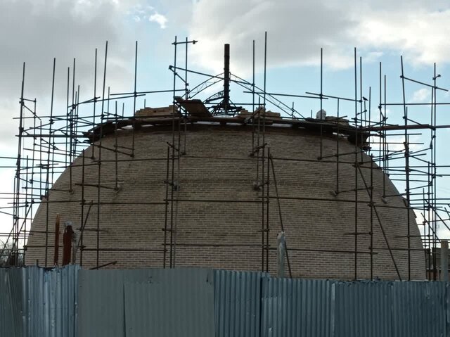 روند ادامهدار بازسازی «یخدان میرفتاح» ملایر