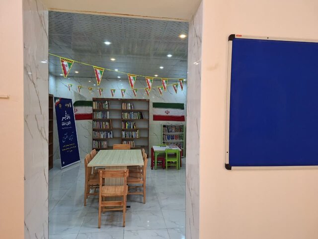 تبدیل یک حمام قدیمی به کتابخانهای مجهز در روستای مهدویه