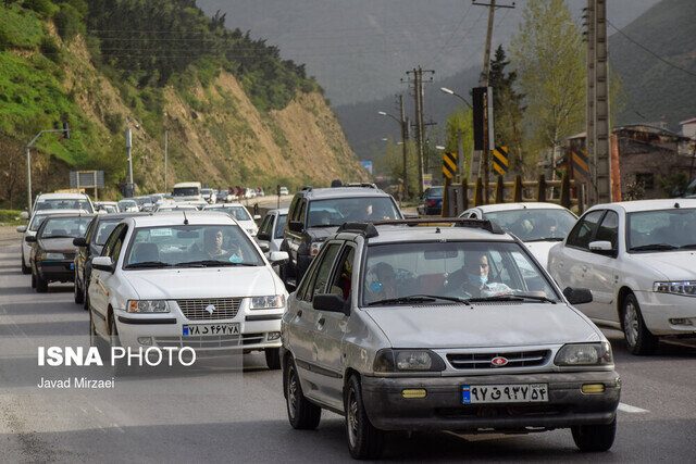 افزایش ۳ درصدی ورودی و خروجی‌ خودروها به همدان