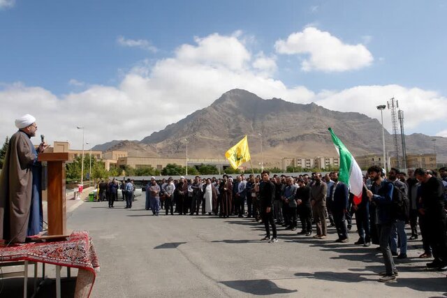 تجمع دانشگاهیان ملایری در محکومیت جنایات رژیم غاصب صهیونیستی تجمع دانشگاهیان ملایری در محکومیت جنایات رژیم غاصب صهیونیستی